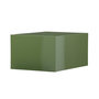 Voir la diapositive 2 : Paris Prix Table Basse Design  York  80cm Vert Foncé