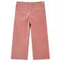 VIDAXL Pantalons pour enfants velours cotele rose ancien 92