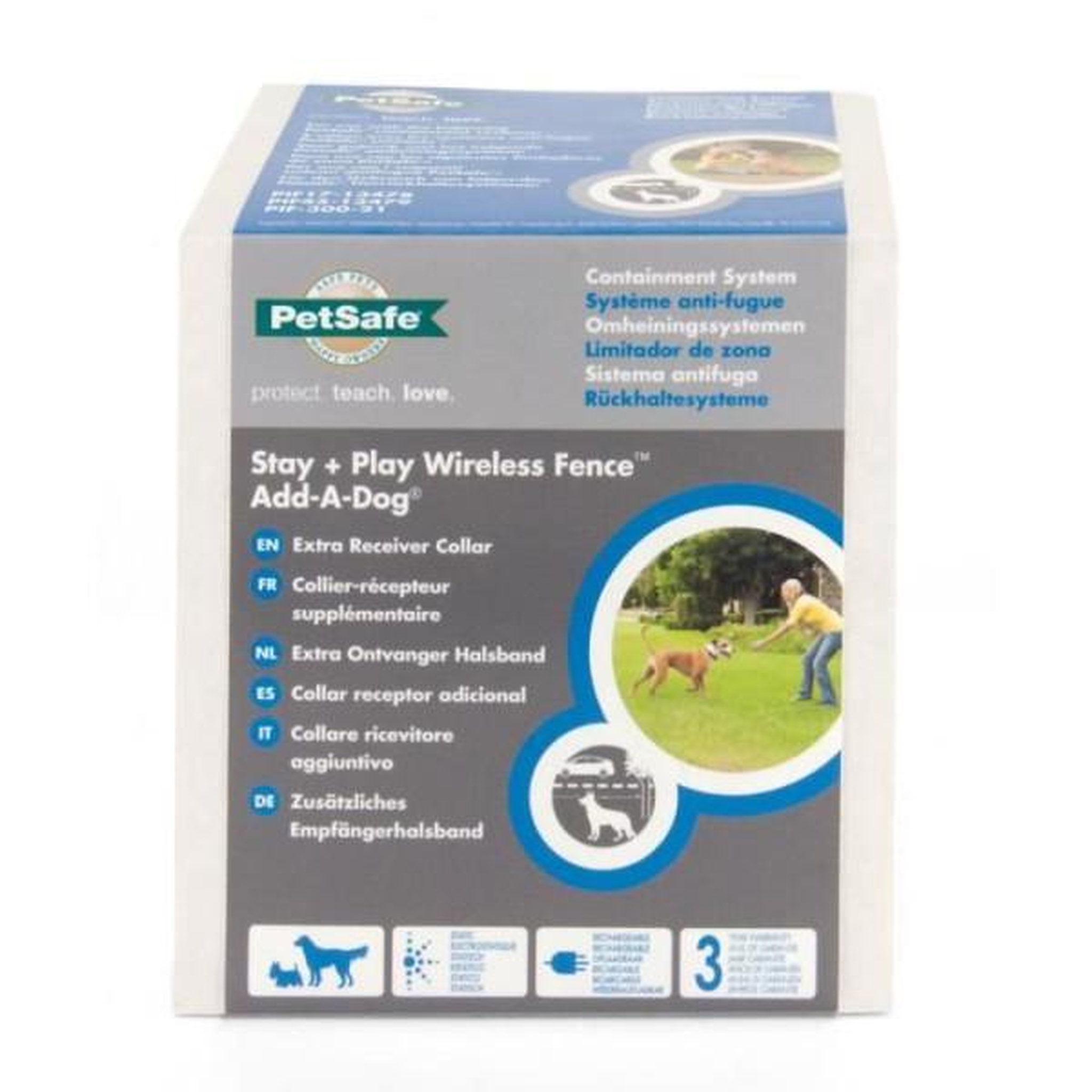 Voir la diapositive 2 : PETSAFE Collier SupplÃ©mentaire Pour ClÃ´ture Star & Play Pif45-13479