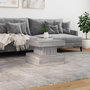 Voir la diapositive 4 : VIDAXL Table basse avec lumieres LED sonoma gris 50x50x40 cm