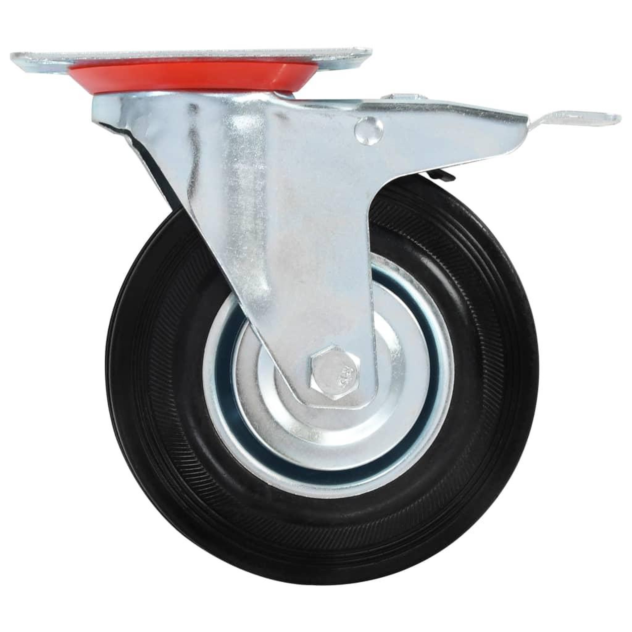 Voir la diapositive 5 : VIDAXL Roulettes pivotantes 4 pcs 125 mm