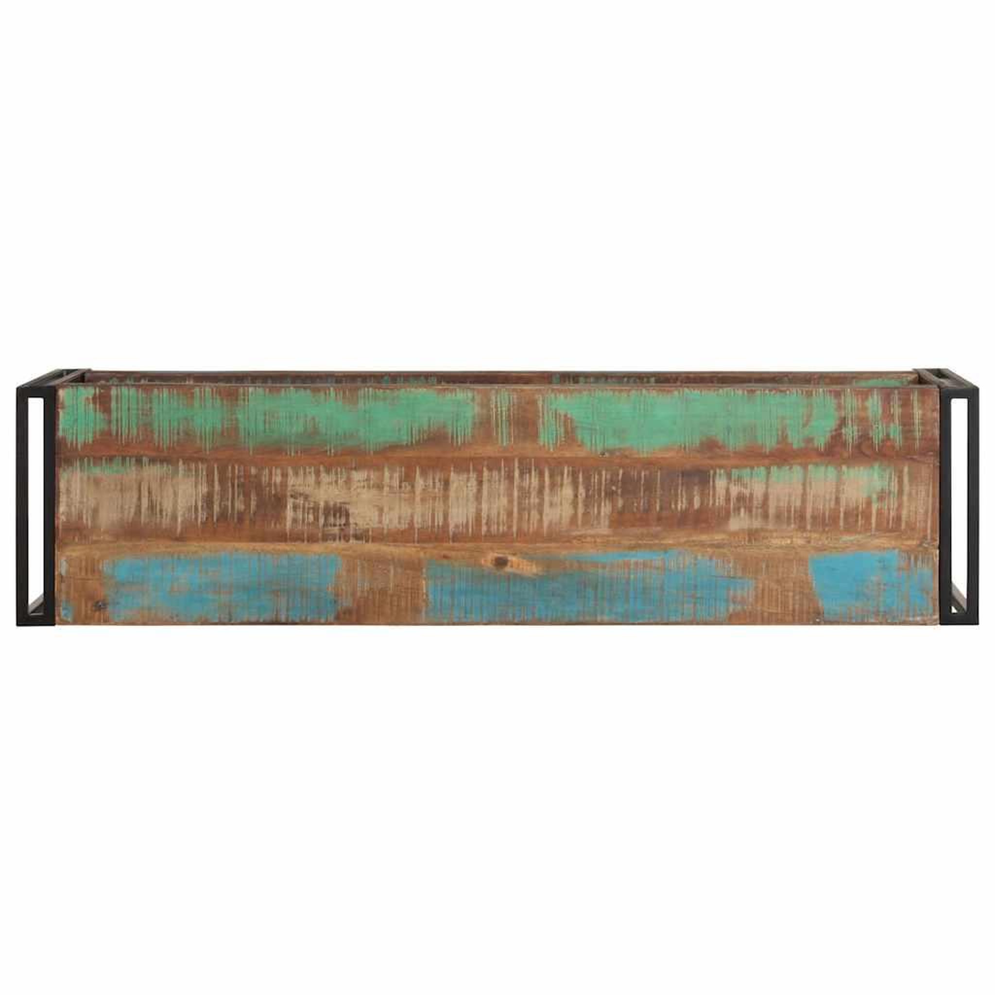 Voir la diapositive 3 : VIDAXL Meuble TV 120x30x40 cm Bois de recuperation massif