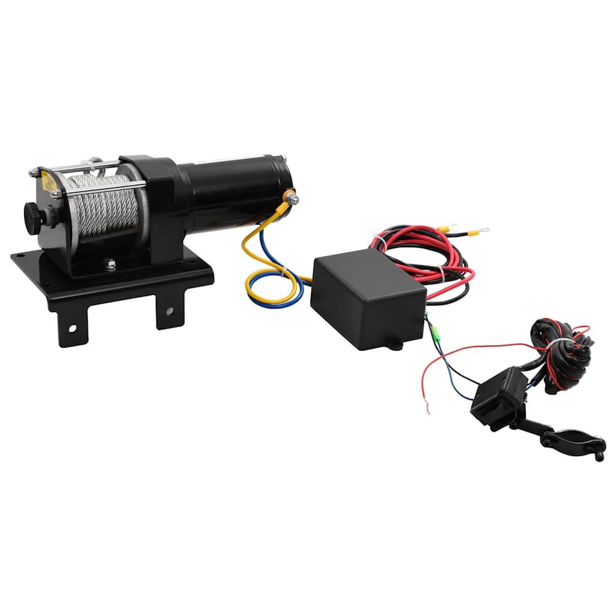 Voir la diapositive 2 : VIDAXL Treuil electrique 12 V 1360 kg avec telecommande sans fil