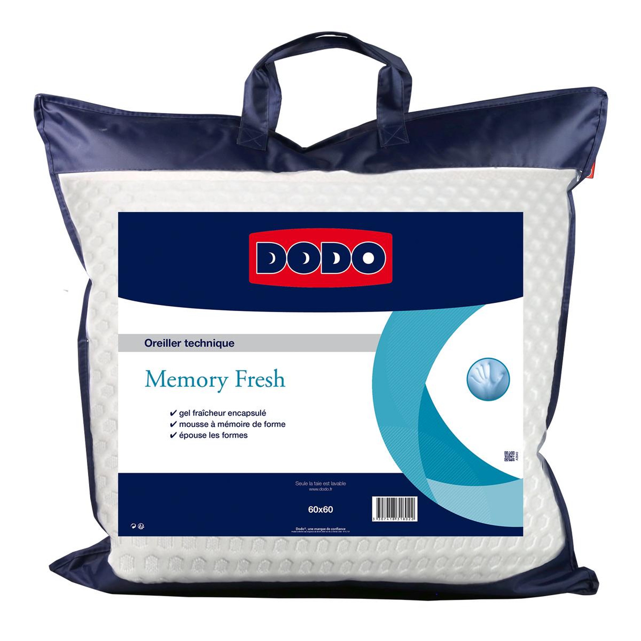 Voir la diapositive 3 : DODO Oreiller Memory Fresh