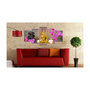 Voir la diapositive 2 : Paris Prix Tableau Imprimé  Golden Buddha & Orchids