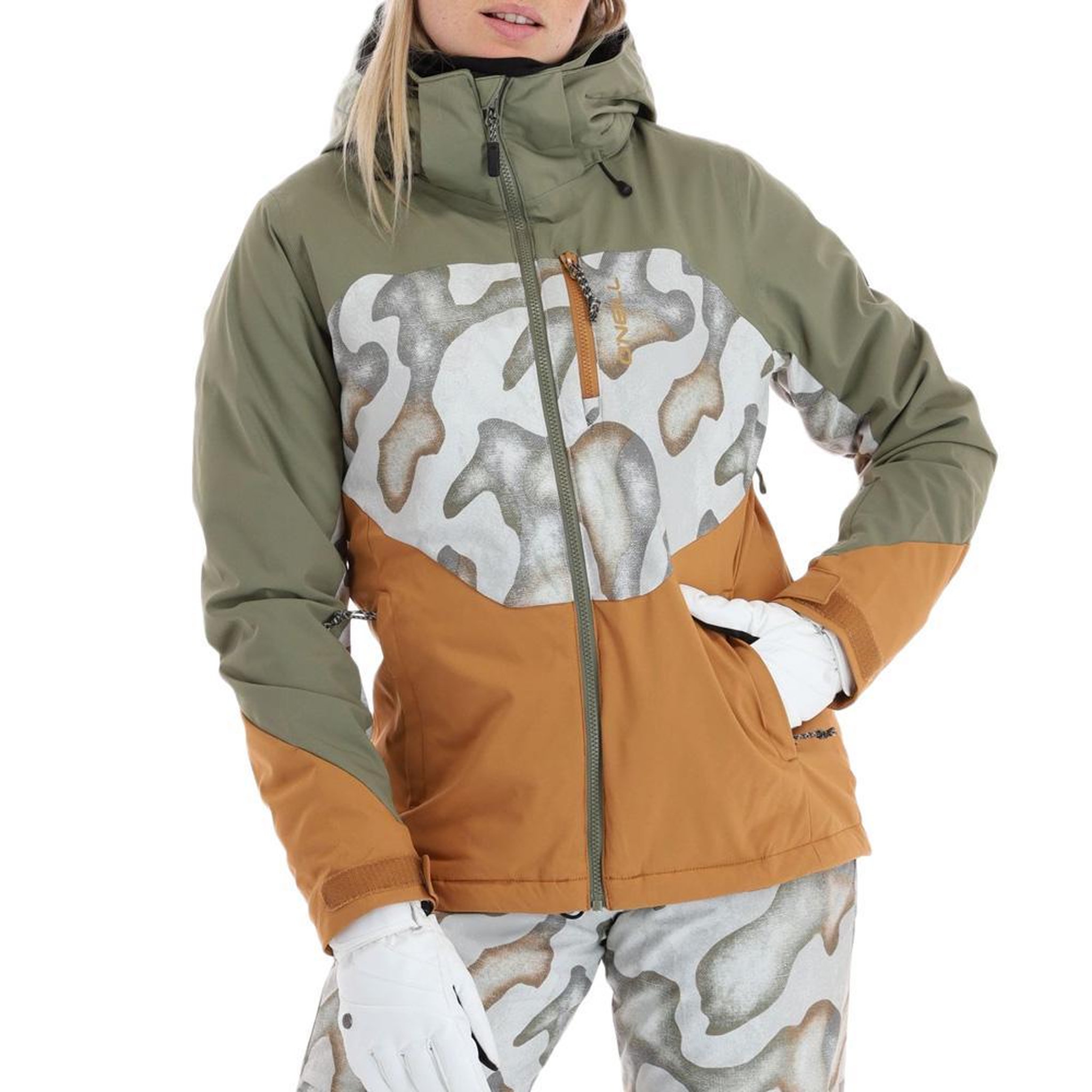 O'NEILL Manteau /Kaki Femme O'Neill Carbonite. Coloris disponibles : Orange