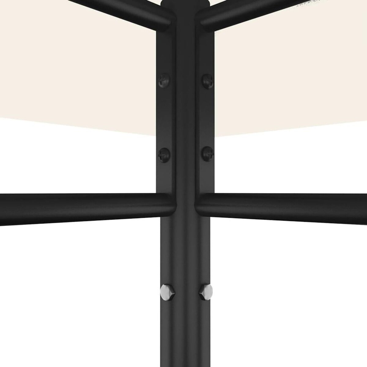 VIDAXL Belvedere 384x281x270 cm Creme 180 g/m^2