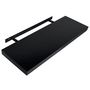 Voir la diapositive 4 : VIDAXL Etageres murales flottantes 2 pcs Noir 100x20x3,8 cm
