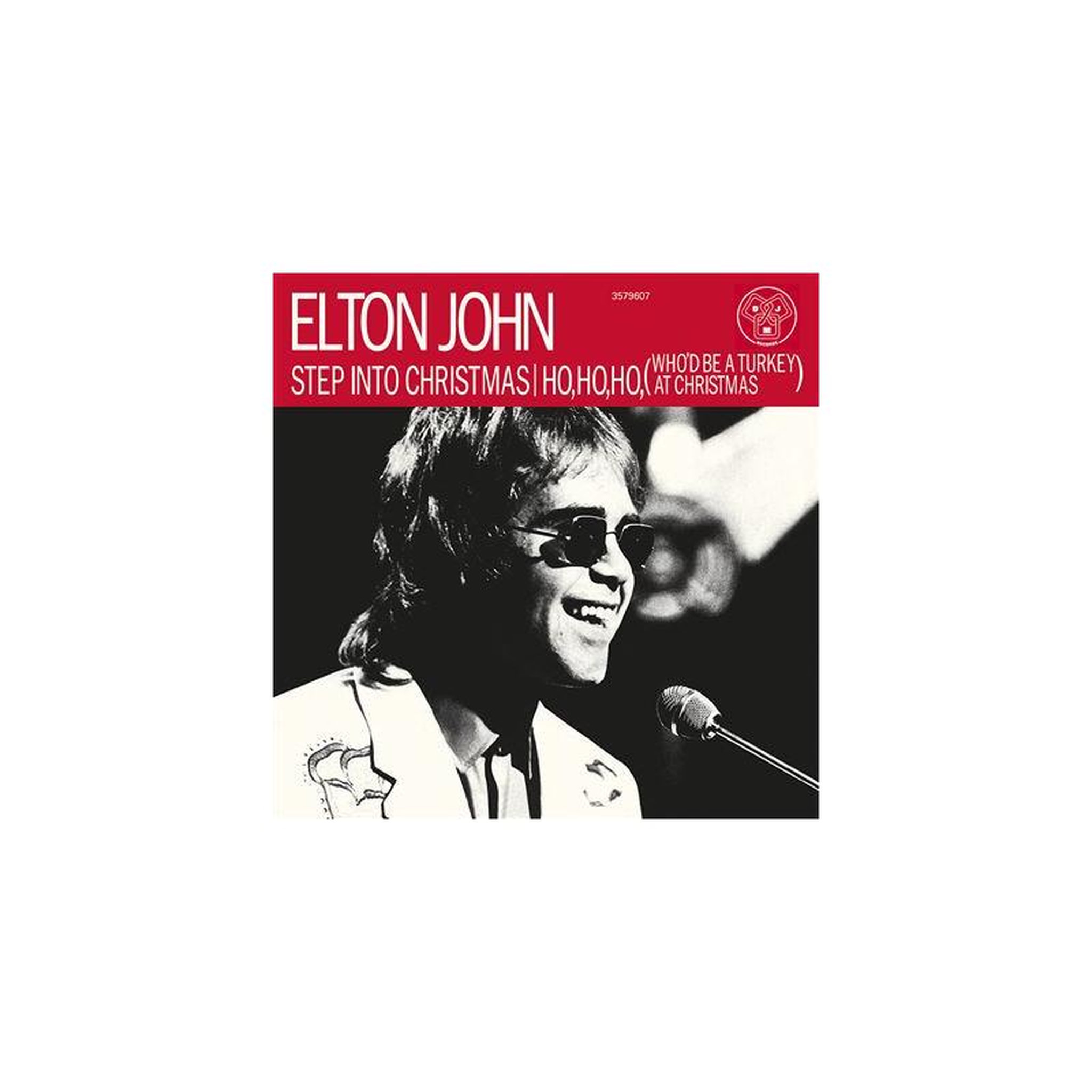 Vinyle 33t édition limitée rouge 25 cm elton john « step into christmas »