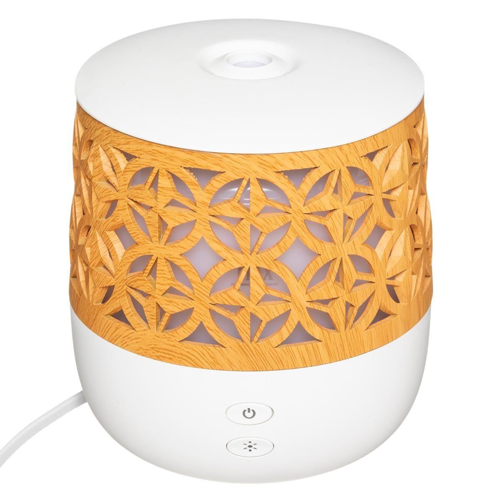 Voir la diapositive 1 : ATMOSPHERA Diffuseur d'huiles essentielles  generiq  100ml blanc