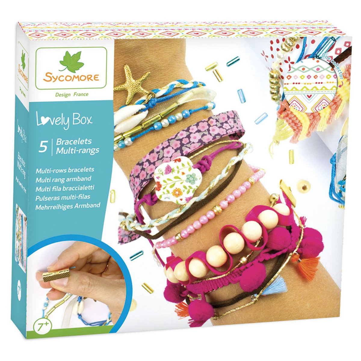 DARPEJE Ma Lovely Box Bracelets multi-rangs