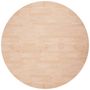 Voir la diapositive 2 : VIDAXL Dessus de table rond Ø60x4 cm Bois de chene massif non traite
