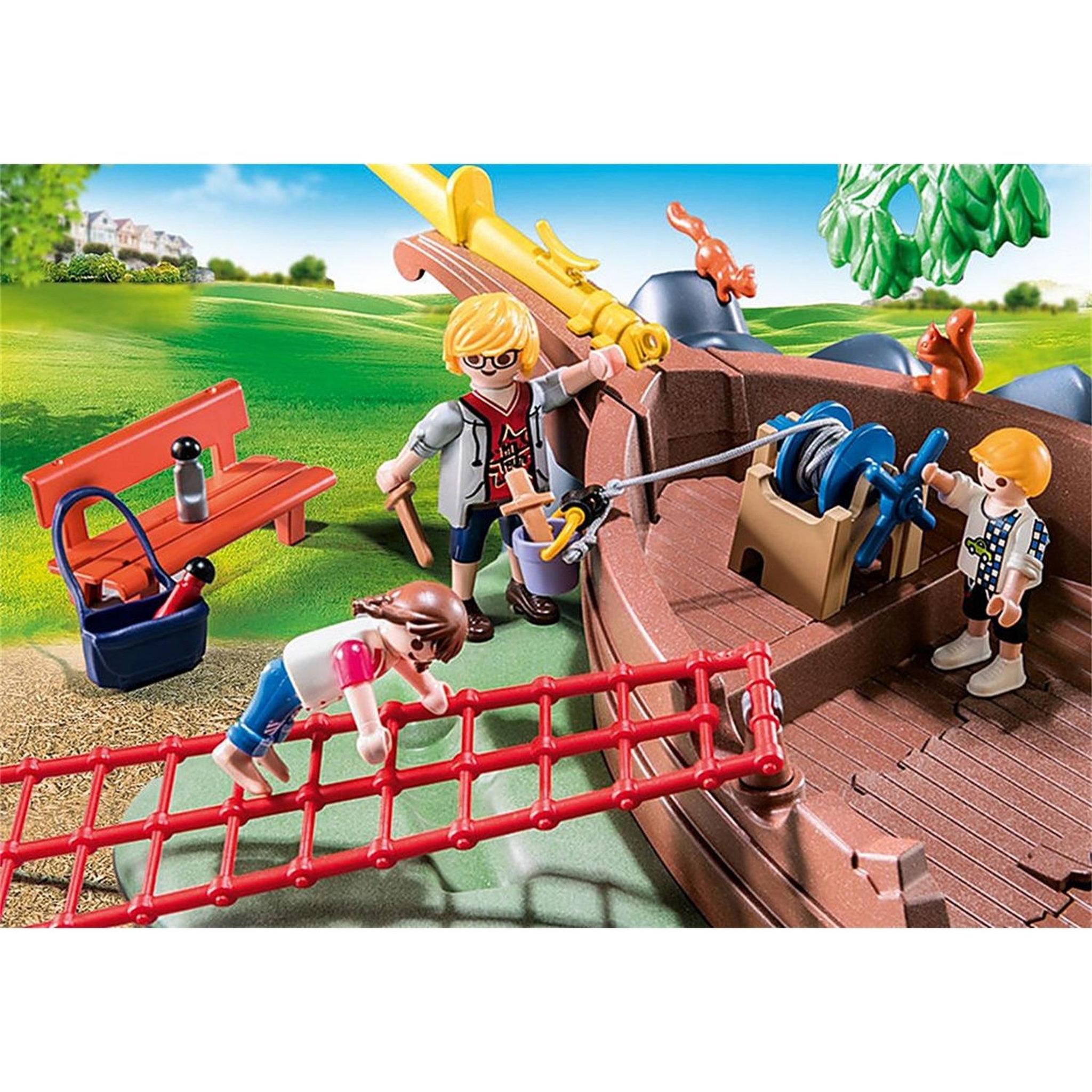 Voir la diapositive 5 : PLAYMOBIL City Life Parc de jeux pour enfants