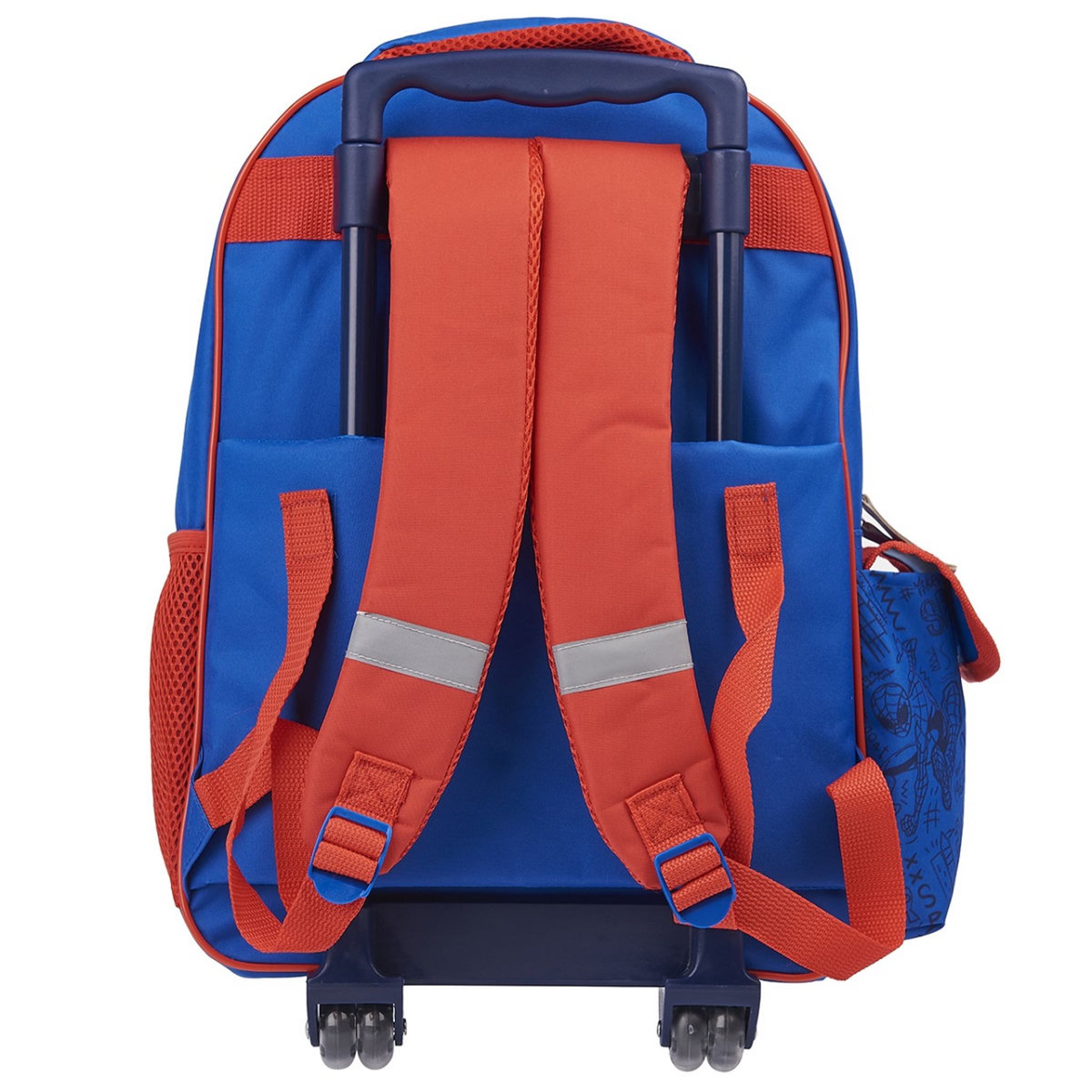 MARVEL Sac à dos à roulettes bleu Spiderman
