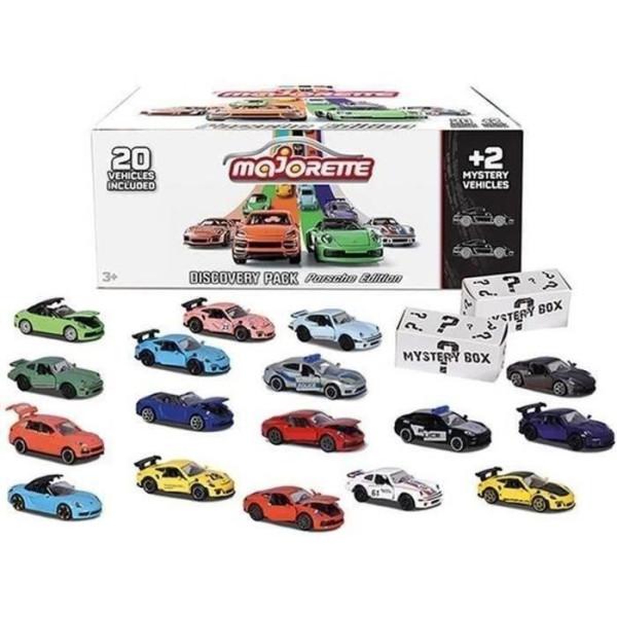 Majorette Majo porsche discovery pack 20+2