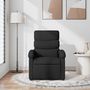 Voir la diapositive 3 : VIDAXL Fauteuil de massage inclinable Noir Tissu
