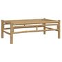 Voir la diapositive 2 : VIDAXL Table basse de jardin 100x55x33 cm bambou