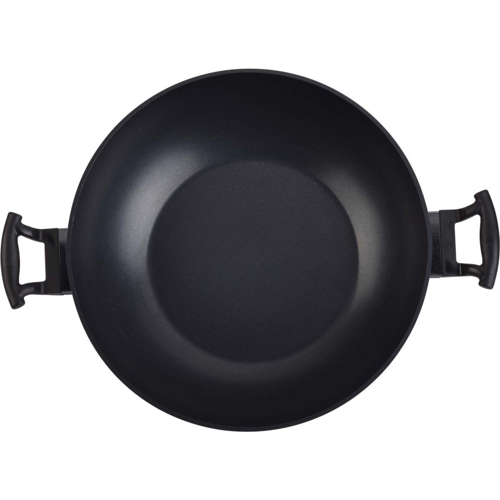 Voir la diapositive 2 : ESSENTIEL B Wok Aluminium forgé Noir diam32cm
