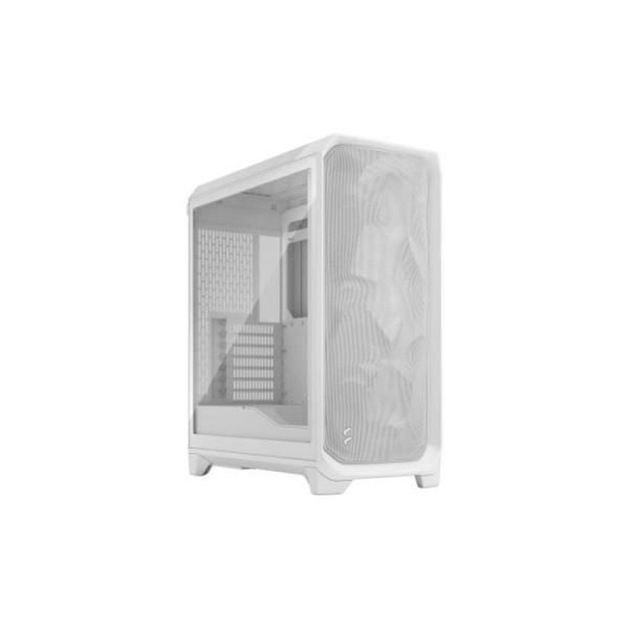 Fractal Design Boîtier PC - FRACTAL DESIGN - Meshify 3 TG - E-ATX (277 mm) - 3 ventilateurs - USB Type C de 20 Gbps - Blanc