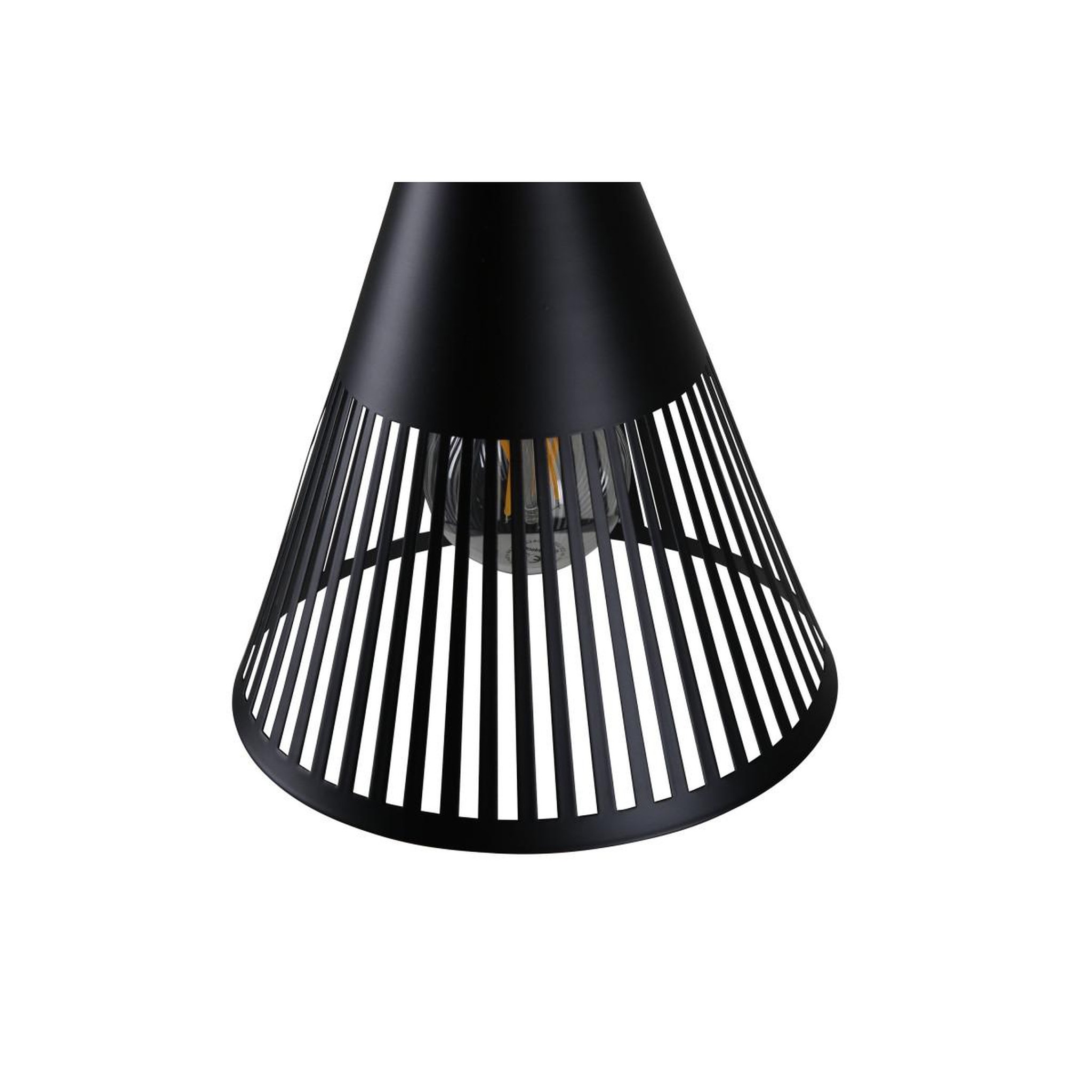 Voir la diapositive 4 : Paris Prix Lampe suspension déco  gruid  25cm noir