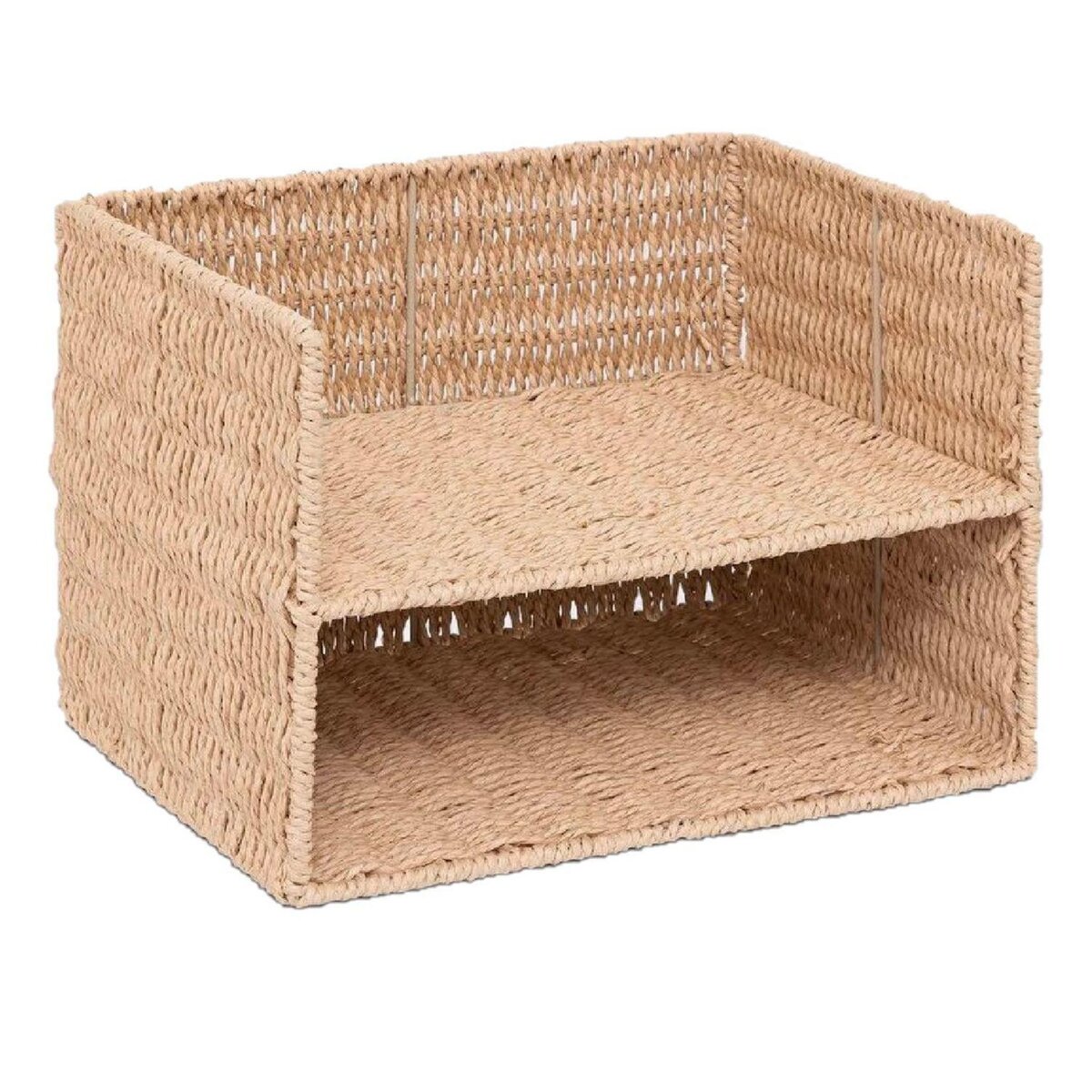 FIVE Range-documents double pour bureau KORD - Beige