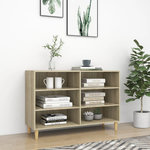 VIDAXL Buffet chene sonoma 103,5x35x70 cm bois d'ingenierie