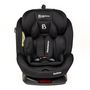Voir la diapositive 2 : BEBELISSIMO BEBELISSIMO - Siège auto Isofix - pivotant 360 °- groupe 0+/1/2/3 - (0-36kg) - Hellios - noir /noir