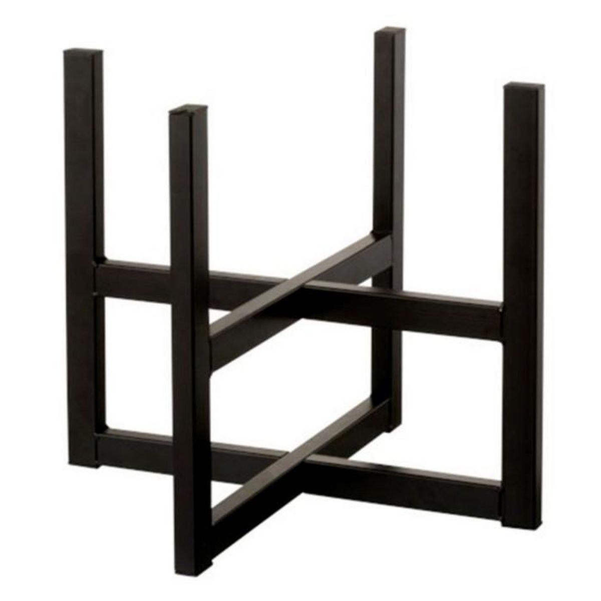Paris Prix Support pour Cache-Pot & Panier  Elsa  42cm Noir