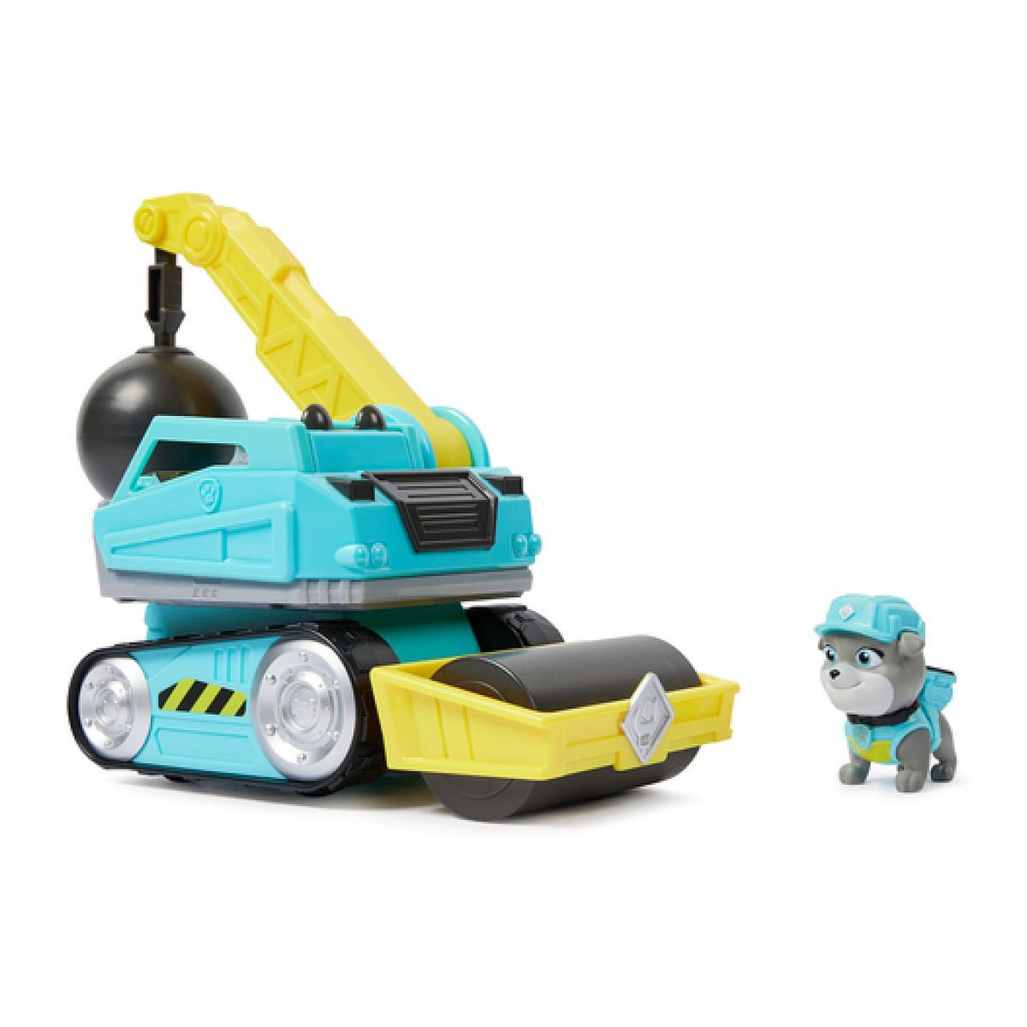 Voir la diapositive 3 : SpinMaster Rubble  and  Compagnie Motor's Wrecking Ball Truck