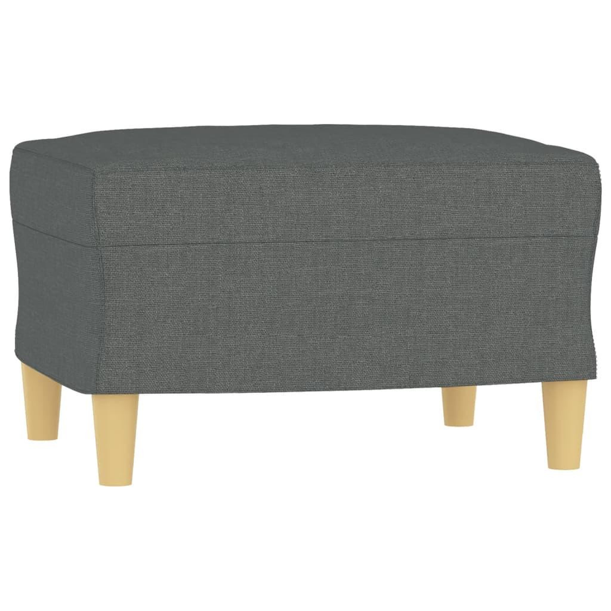 Voir la diapositive 5 : VIDAXL Ensemble de canapes 3 pcs coussins gris fonce tissu