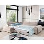 Voir la diapositive 2 : BEST MOBILIER Talisay - canapé d'angle gauche - 5 places - convertible avec coffre - en velours