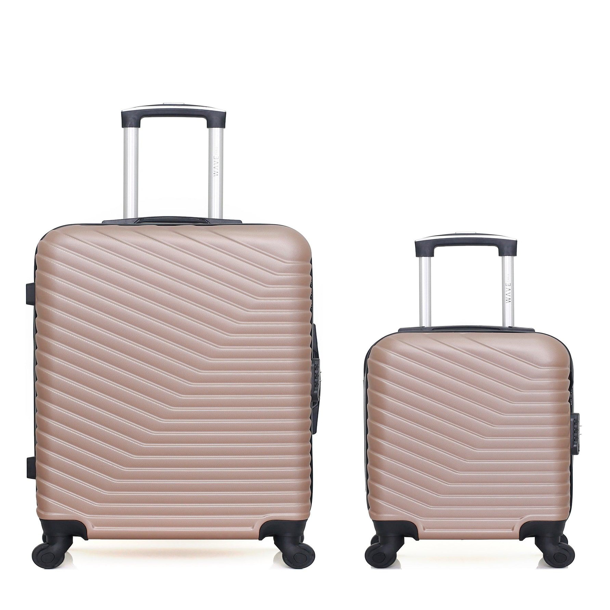 WAVE PARIS Wave paris - lot de 2 - valise weekend et valise cabine xxs lena