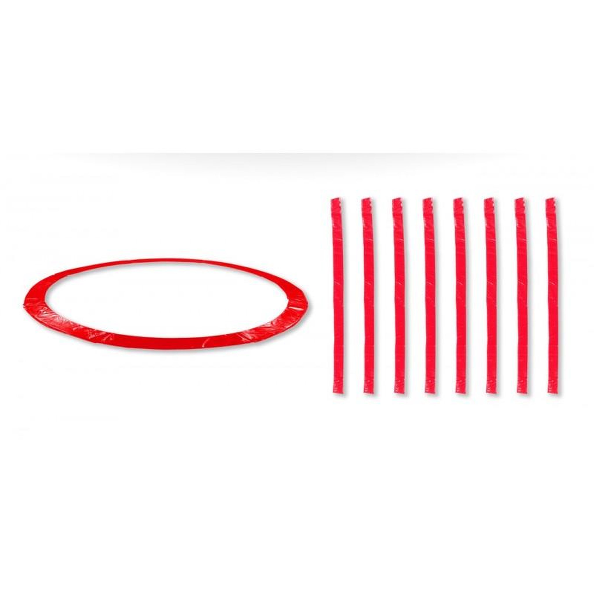 Voir la diapositive 1 : JUMP4FUN Accessoires Trampoline Pack relooking Trampoline 14FT - 427cm - 8 Perches