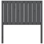 Voir la diapositive 4 : VIDAXL Tete de lit Gris 95,5x4x100 cm Bois massif de pin