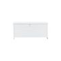 Voir la diapositive 2 : Paris Prix Coffre de Jardin  Elsa  130cm Blanc
