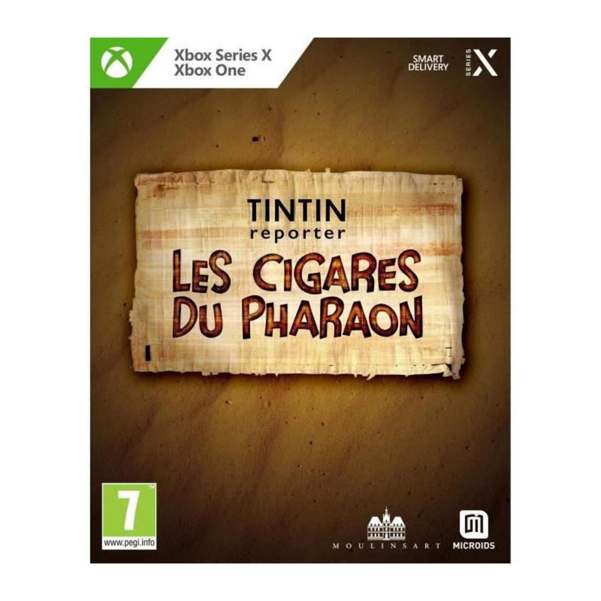 MICROIDS Tintin Reporter - Les Cigares Du Pharaon - Jeu Xbox Series X et Xbox One - Edition Limitée