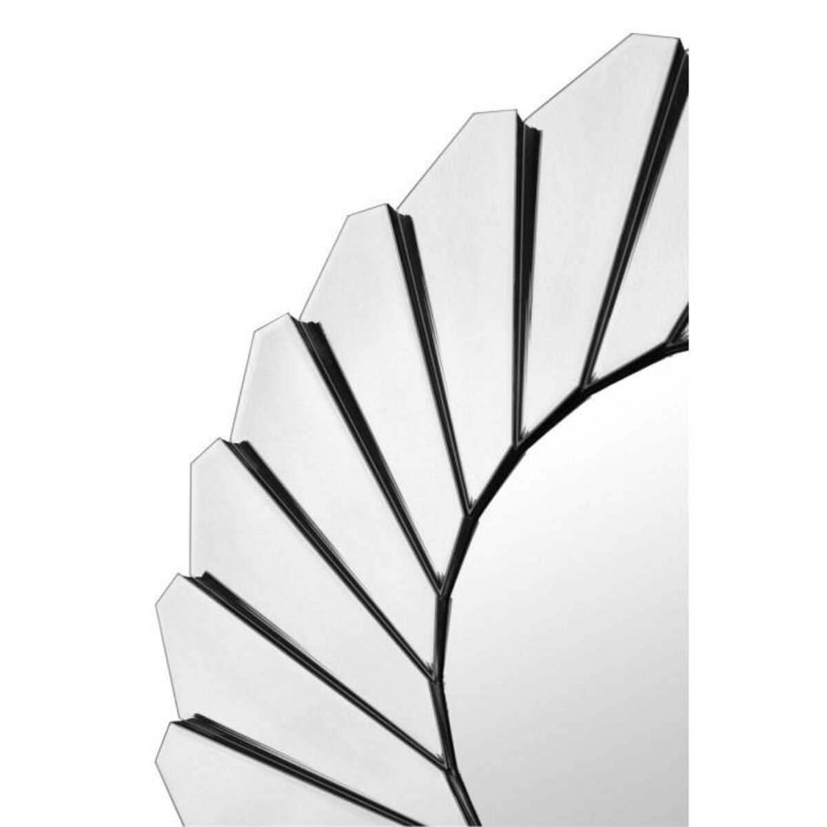 Paris Prix Miroir Mural Design  Zeus  80cm Argent