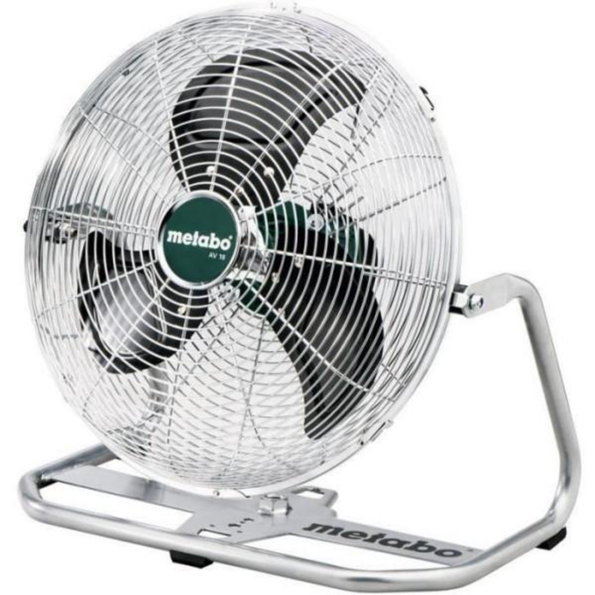 METABO Ventilateur sans fil - METABO - AV 18 - 18 V - 3 niveaux de vitesse - Télécommande - Gris