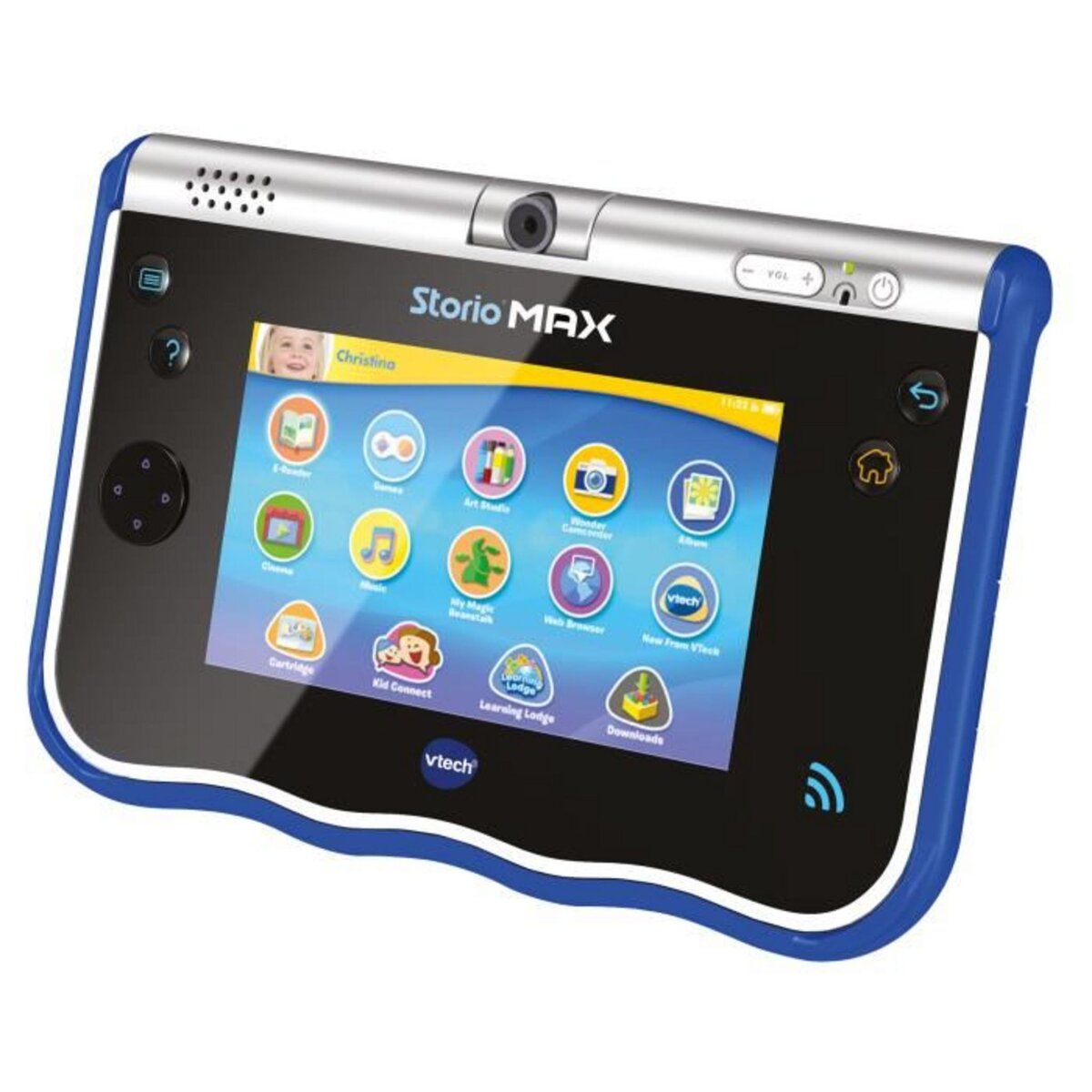 Tablette Tactile enfant Vtech Storio 2 Bleue + VTech Adaptateur secteur -  Tablettes educatives - Achat & prix