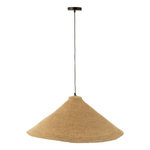 Paris Prix Lampe Suspension en Jonc  Cône  82cm Naturel