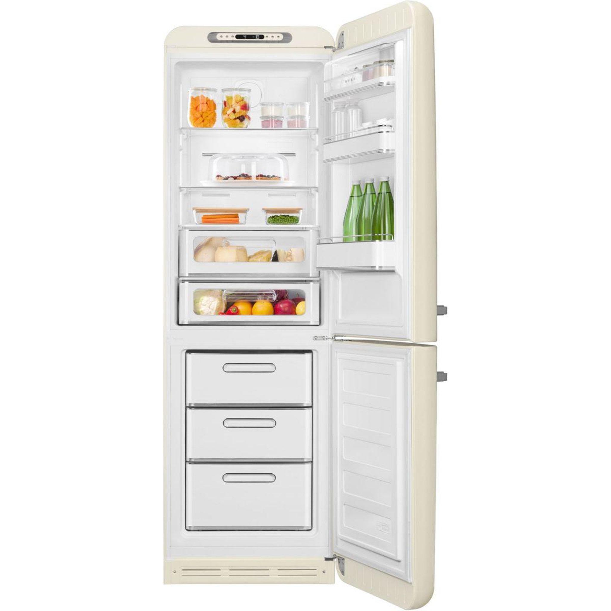 Voir la diapositive 2 : SMEG Réfrigérateur combiné FAB32RCR6
