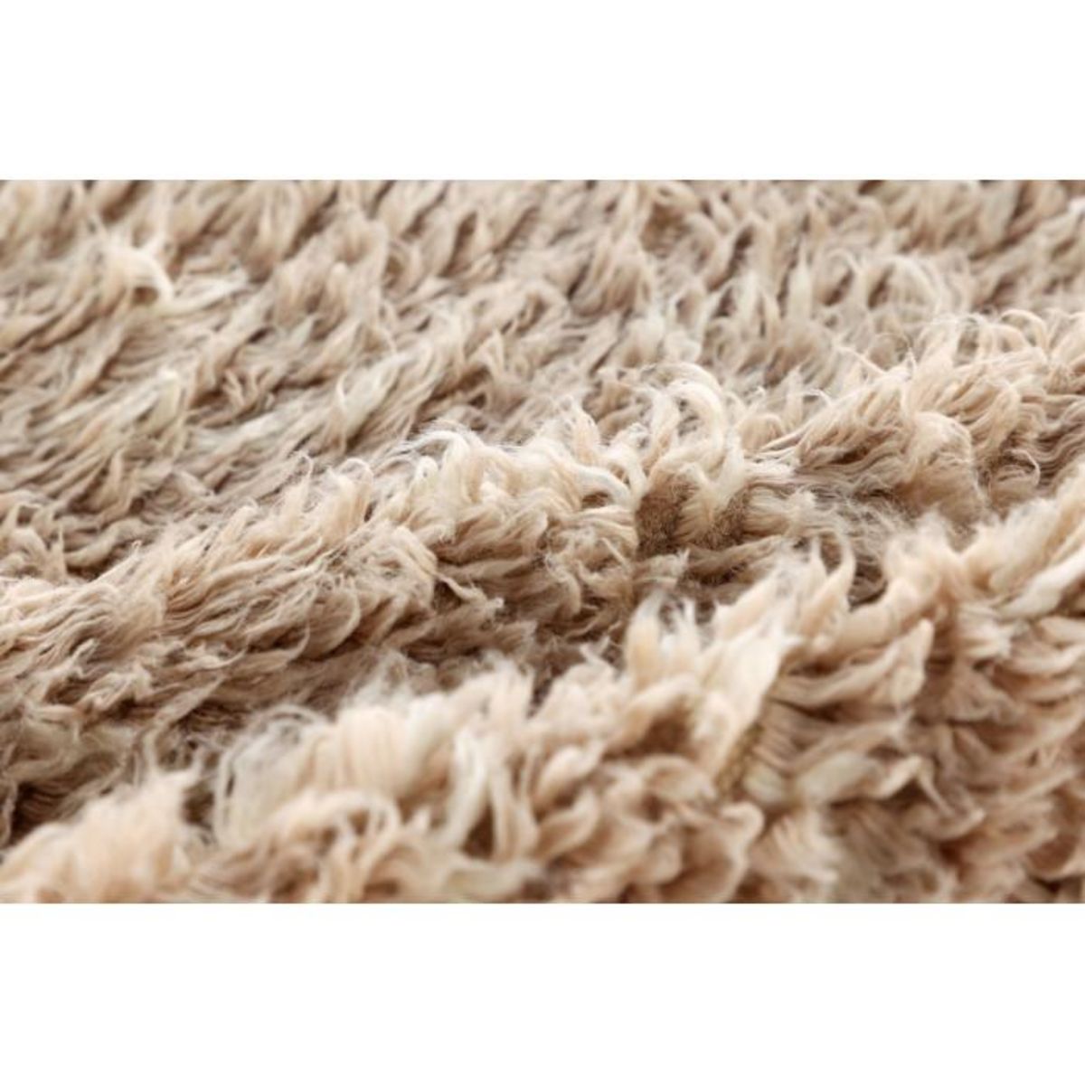 Paris Prix Tapis Rectangulaire en Laine  Leiko  160x230cm Beige