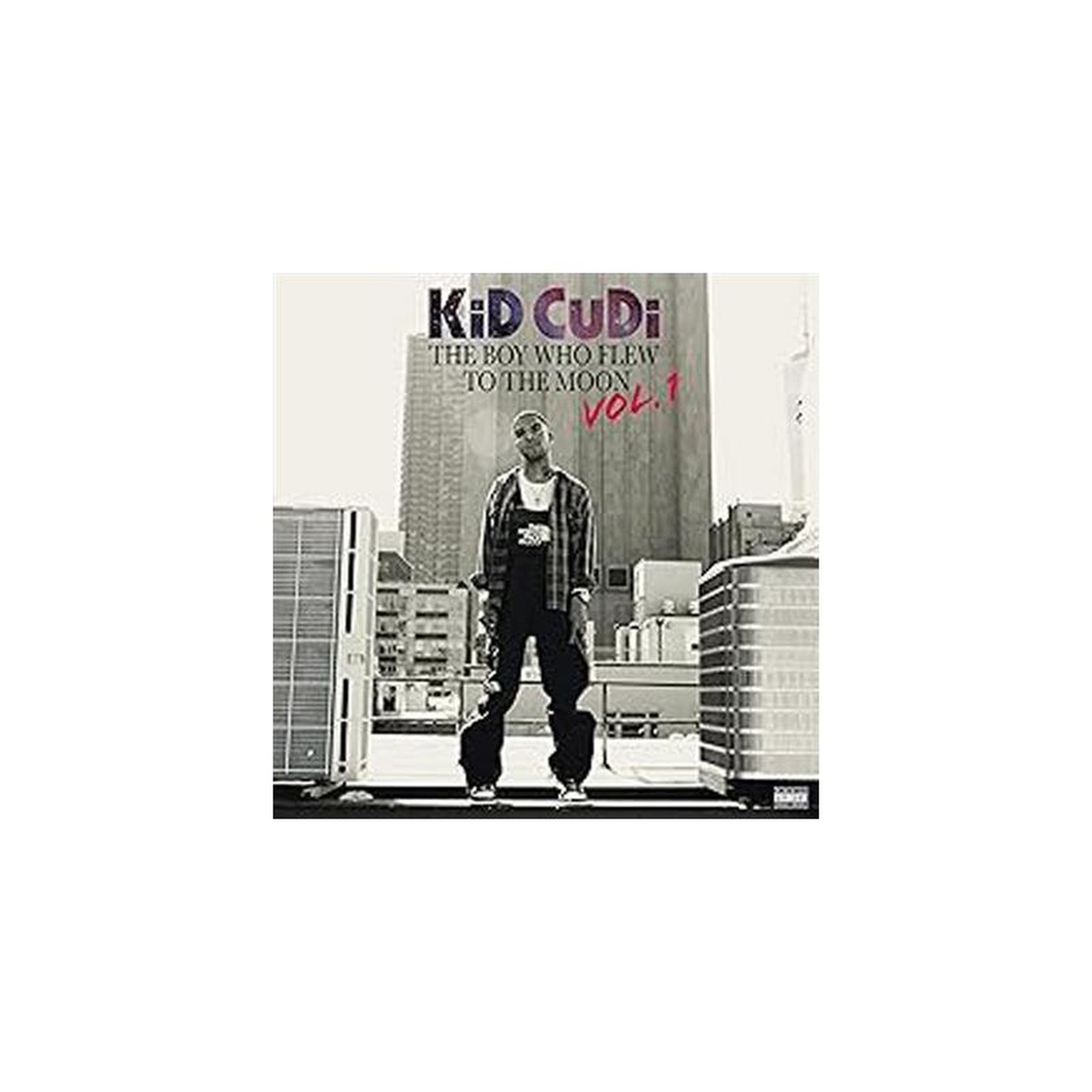 Produit vinyle lp 2 disques kid cudi the boy who flew to the moon vol. 1 édition vinyle hip hop rap