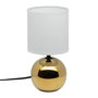Voir la diapositive 1 : ATMOSPHERA Lampe à Poser Céramique  Boule  25cm Or