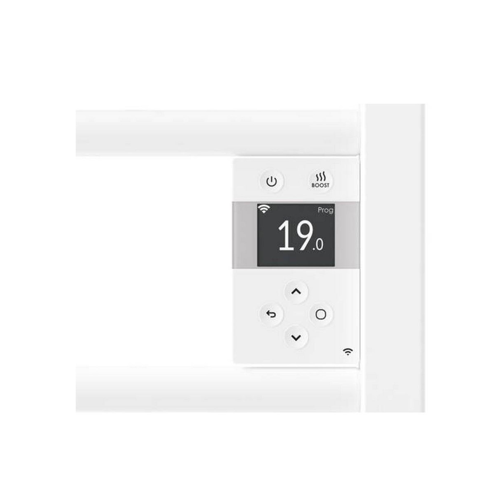 Voir la diapositive 2 : Thermor Sèche serviettes électrique 1750w brillant / blanc - 471634