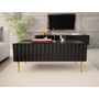 Voir la diapositive 2 : BEST MOBILIER Ambre - table basse - 2 portes - 120 cm