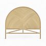 Voir la diapositive 1 : Rendez vous déco Tête de lit en rotin naturel 140 cm - Beigia