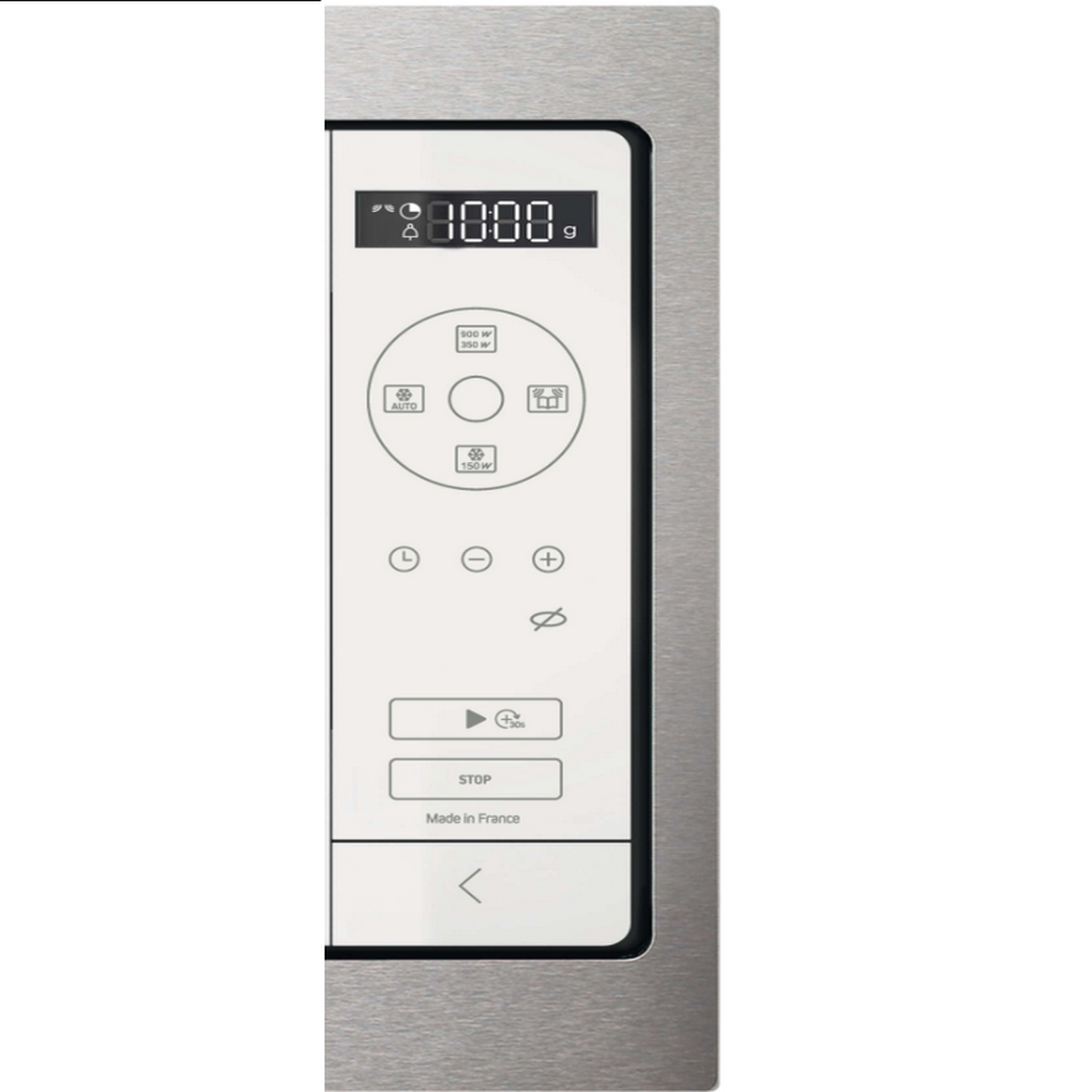 Voir la diapositive 2 : BRANDT Micro-ondes solo encastrable 26l 900w blanc - bms7120w
