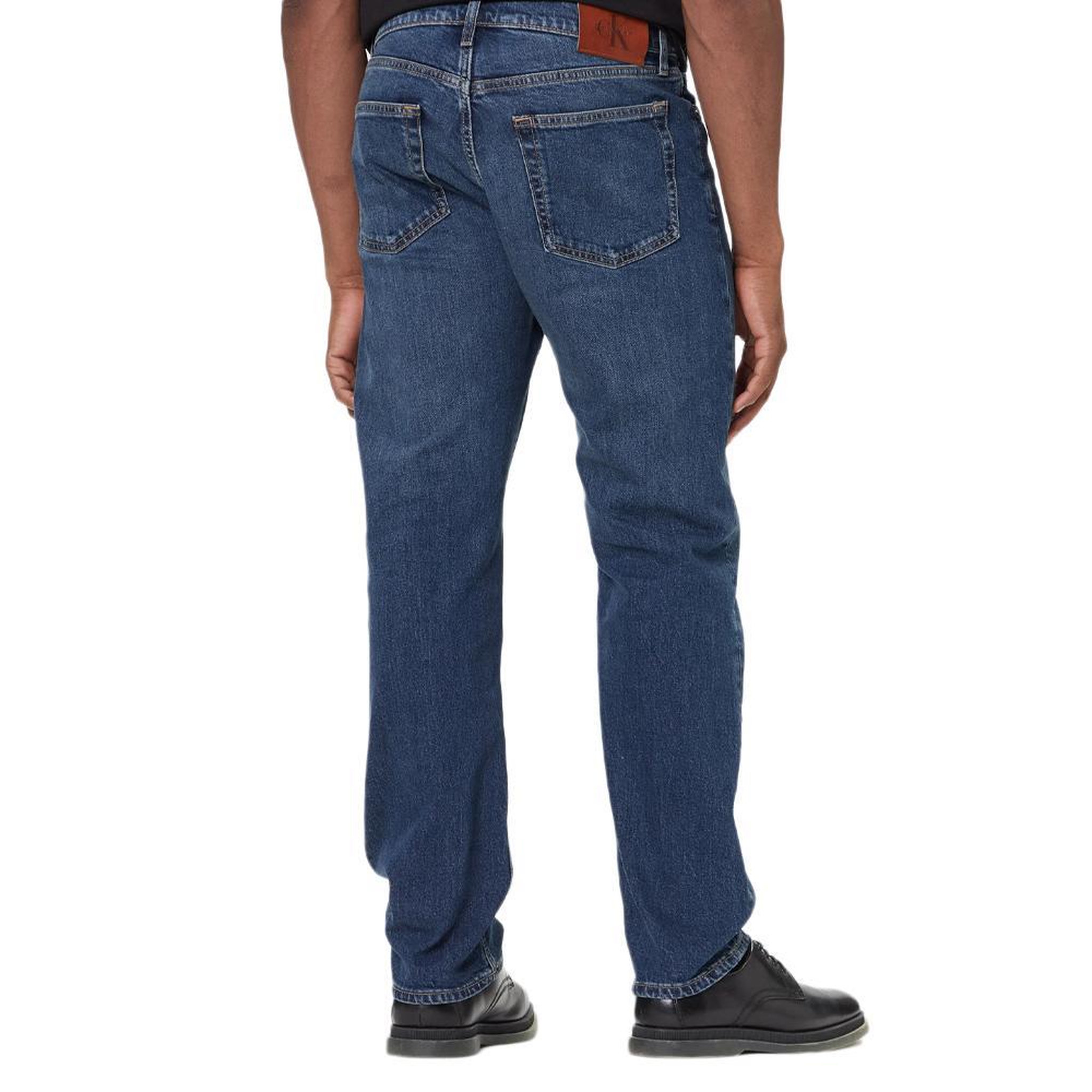 Voir la diapositive 2 : CALVIN KLEIN JEANS Jean Droit Bleu Homme Calvin Klein Jeans Stndrd
