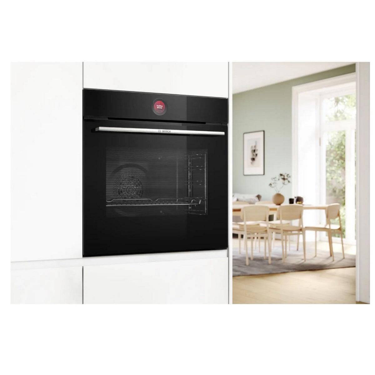 BOSCH Four intégrable multifonction 71l 60cm a+ pyrolyse noir - HBG7741B1